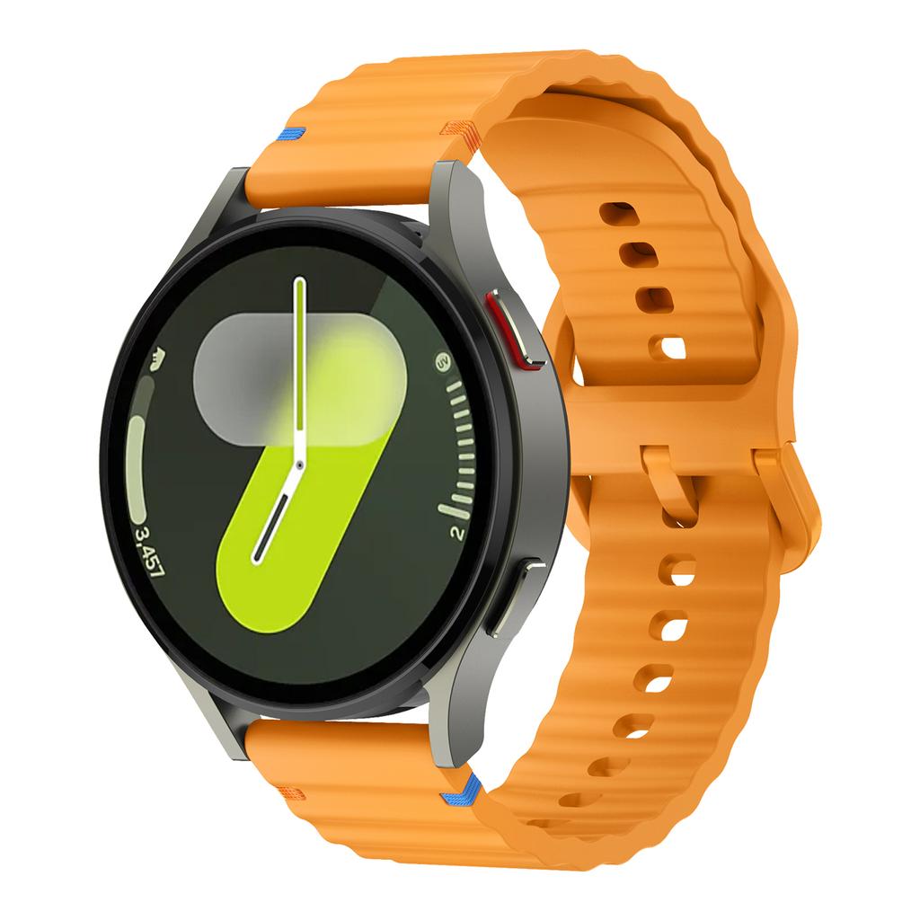 20mm 22mm watch Straps For Galaxy Watch 6/7/FE/5/pro/4/Classic/3/Active 2/Gear s3 Silicone Bracelet Huawei watch GT/5/4/3/2 Band