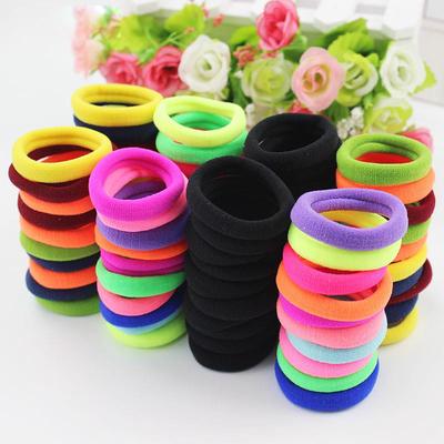 10 Teile/paket Haar Seil Koreanische Nahtlose Geschenk Haar Zubehör Candy Farbe Neue Elastizität Elastische Haarband