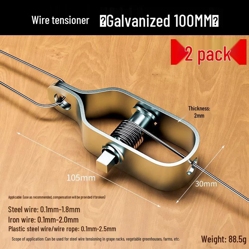 Stahldrahtspanner für Gewächshaus- & Spalierbefestigung
