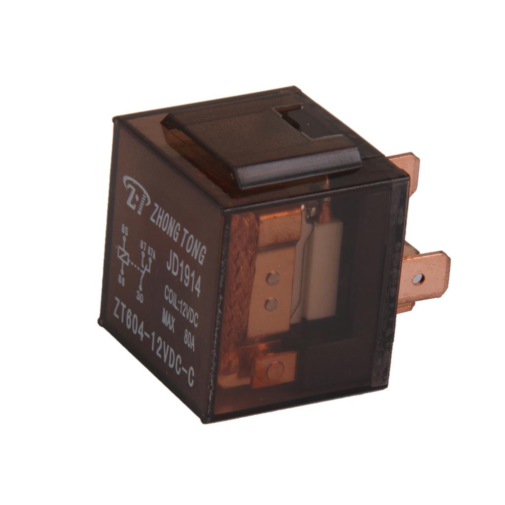 Practical Car Truck Auto Vehicle DC 12V 80A 8 SPDT Relay Relays 5 PIN
