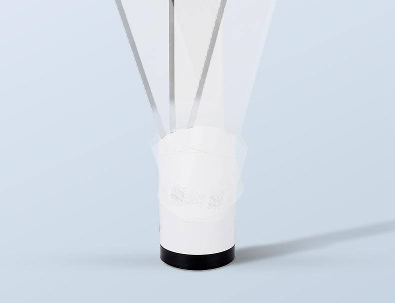 Sleek Bladeless Oscillating Tower Fan with Remote & Multi-Speed Airflow