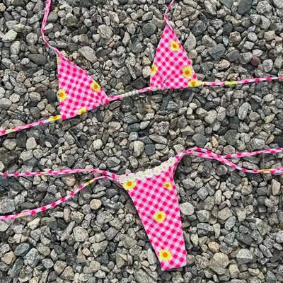 Micro Bikinis 2026 Sexy Women Swimsuit Swimwear Female Thong Bikini Set Biquini Bathing Suit Print Swimming Suits Beachwear