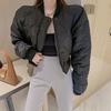 Cotton Jacket Women's Short Cotton Jacket Parkas 2025 Thicken Warm Outwear Baseball Jacket Casual Winter Coat for Women