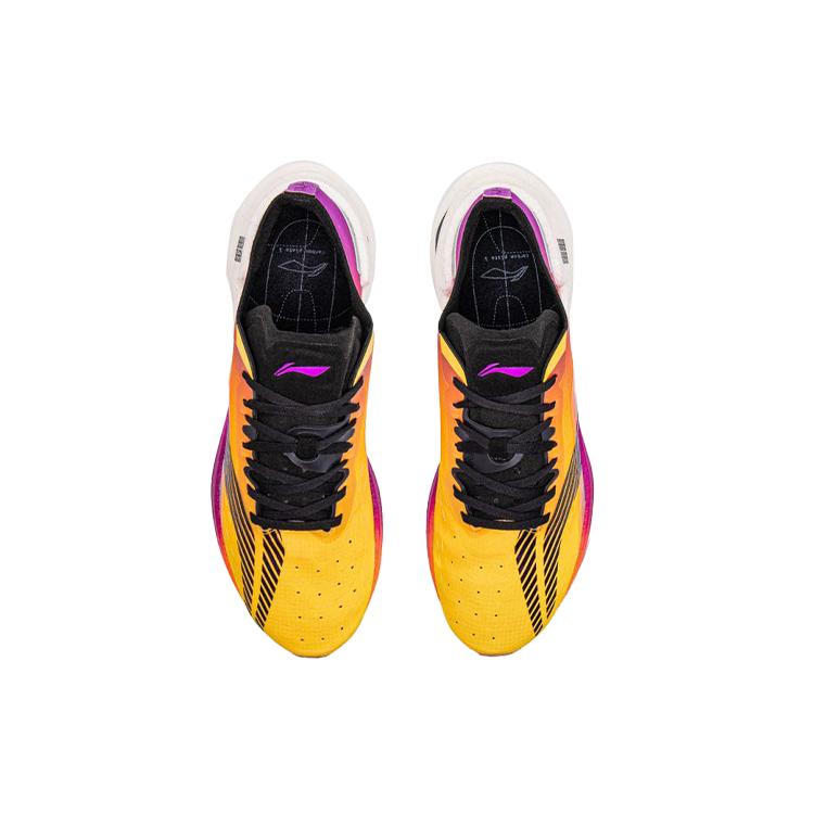 Li Ning Shadow 1.0 Fashion Cushioning Slip Resistant Abrasion Resistant Breathable Rebound Low Top Running Shoes Unisex ARHQ245-1