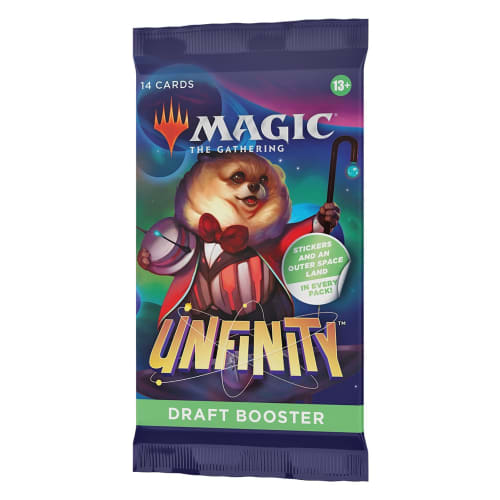 Magic: The Gathering Unfinity Draft Booster (English Version) 36-Pack Set (D03790000) MTG Trading Cards Wizards of the Coast (D03790000)
