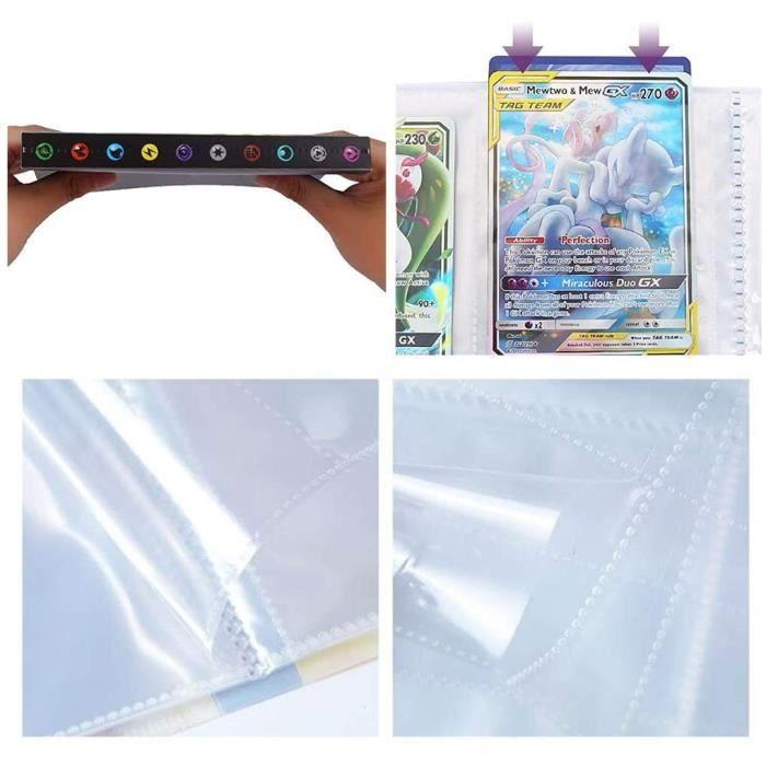 Album na karty Pokemon - Pouzdro kompatibilní s Pokemon - Velká kapacita - Snadno přenosné