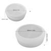 Round Sturdy Silicone Tray Mould for Resin Castes Craft Supplies Dishes Mould for Jewelry Making and Coasters Creation