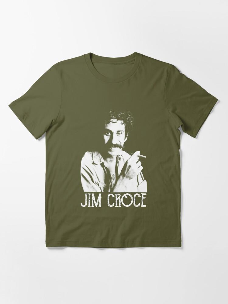 Jim Croce Jim Croce - White Stencil Perfect Gift Men Women Essential T-Shirt