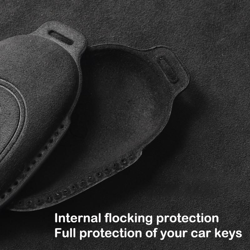 Car Key Case For Chery Jaecoo 7 J7 J8 Phev 2026 2026 2026 Keyless Keychain Keyring Protector Leather Cover Shell Car Accessories