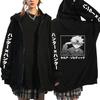 Anime HUNTER x HUNTER full-time hunter print hooded sweater cross-border hot sale casual loose cardigan