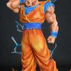 34cm Jj Infinite Super 2 Son Goku Anime Figure Dragon Ball Model Decorative Pang Garage Kit Pvc Statue Children Dolls Toys Gifts