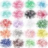 Colorful Open Jump Rings for DIY Jewelry Making - Round Single Loop Iron Rings for Beading Bracelets