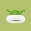 Ruffian Baby Monster Shrek Knitted Pullover Autumn and Winter Devil Long Braid Cartoon Handmade Wool Hat Tide