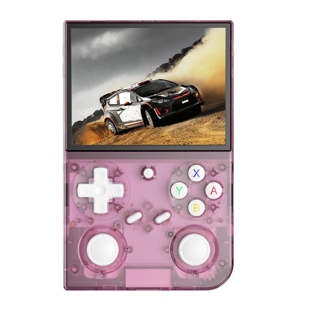 Retro Game Console Dual Joystick 3.5 Inch Screen Vertical Handheld Gaming Console 64G Memory 3200mAh Battery Support