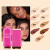 MIRUOKOU [2025 Dual Head Design] Foundation Stick with Brush, Natural Coverage, No Technique Required, Just Apply Directly, Long-lasting, Waterproof