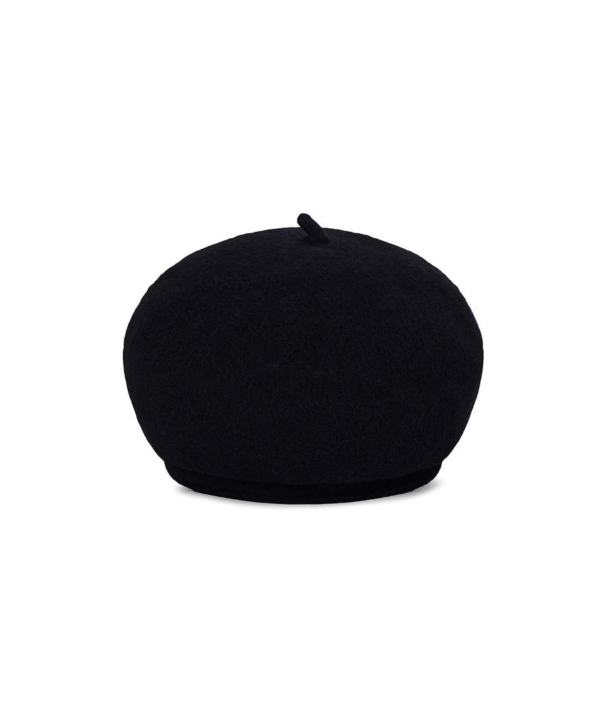 Bajal Va Studded Wool Combo Newsboy Cap Black