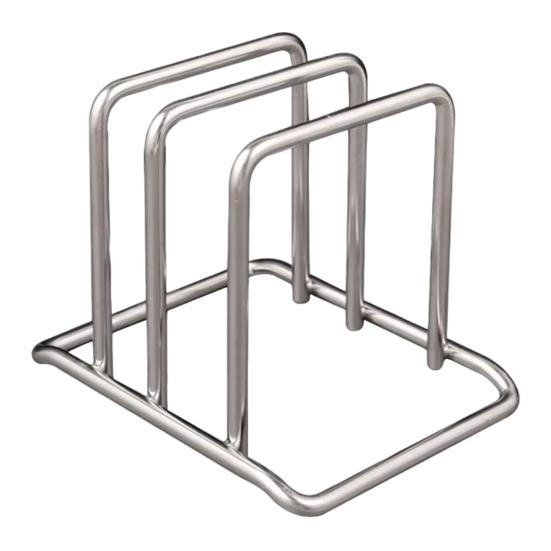 Supporto per Tagliere in Acciaio Inossidabile Organizzatore da Banco Salvaspazio Porta Tagliere per Coperchi Pentole Teglie da Forno Teglie per Biscotti Contenitore