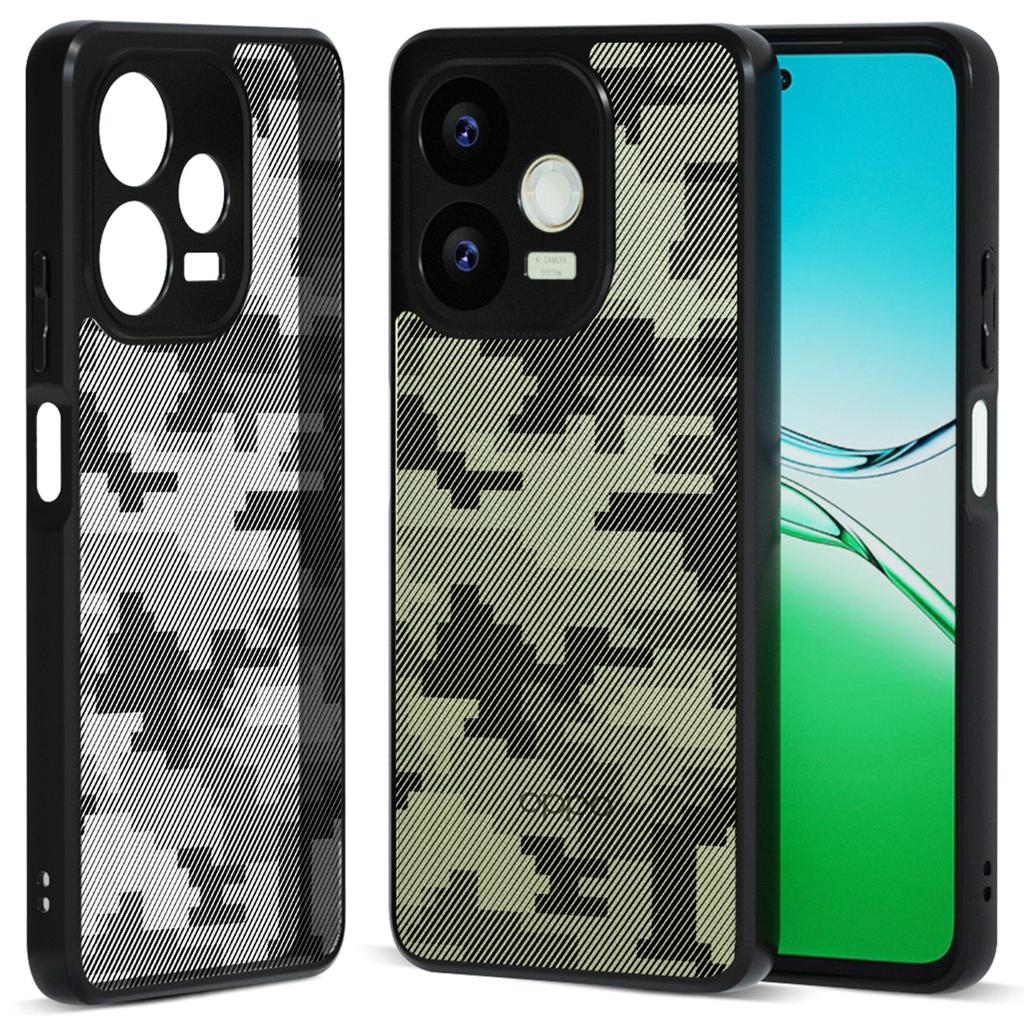 IBMRS For Oppo A5 Pro 4G (Global)/5G (Global) Case Soft TPU Frame Hard PC Back Anti-Fall Phone Cover