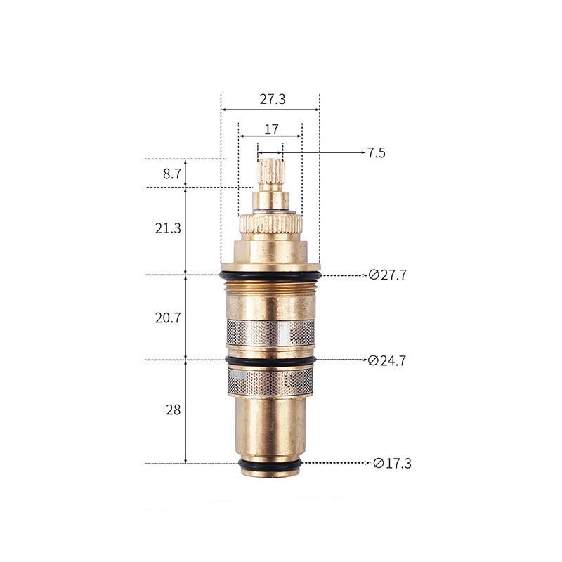 Thermostatic Faucet Cartridge Brass Third Generation High Quality Shower faucet basin faucet accessories