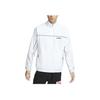 Nike Track Club Letter Print Running Waterproof Stand Collar Jacket Men Jackets Summit-White FB5516-121
