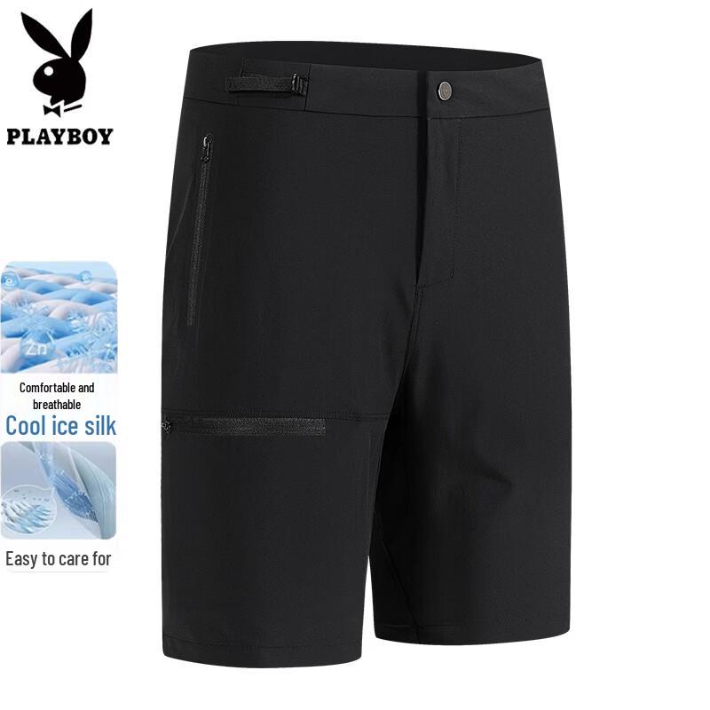 PLAYBOY Unisex Quick-Dry Outdoor Sports Shorts S