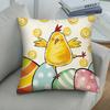 Easter Pillowcase, Easter Rabbit Decorations Home Decor Cushion Cover X