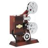 Vintage Movie Film Projector Music Box ABS Antique Wind Up Music Box for Movie Theater Home Study Room Office Table