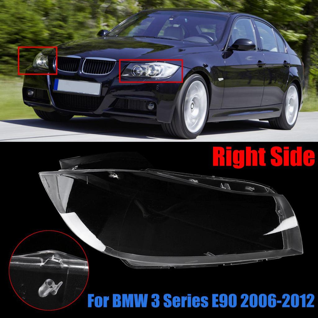 Car Front Headlight Headlamp Lens Cover For BMW 3 E90 E91 2005-2012 Only For Xenon Headlights 4769886123 Lampshade Shell