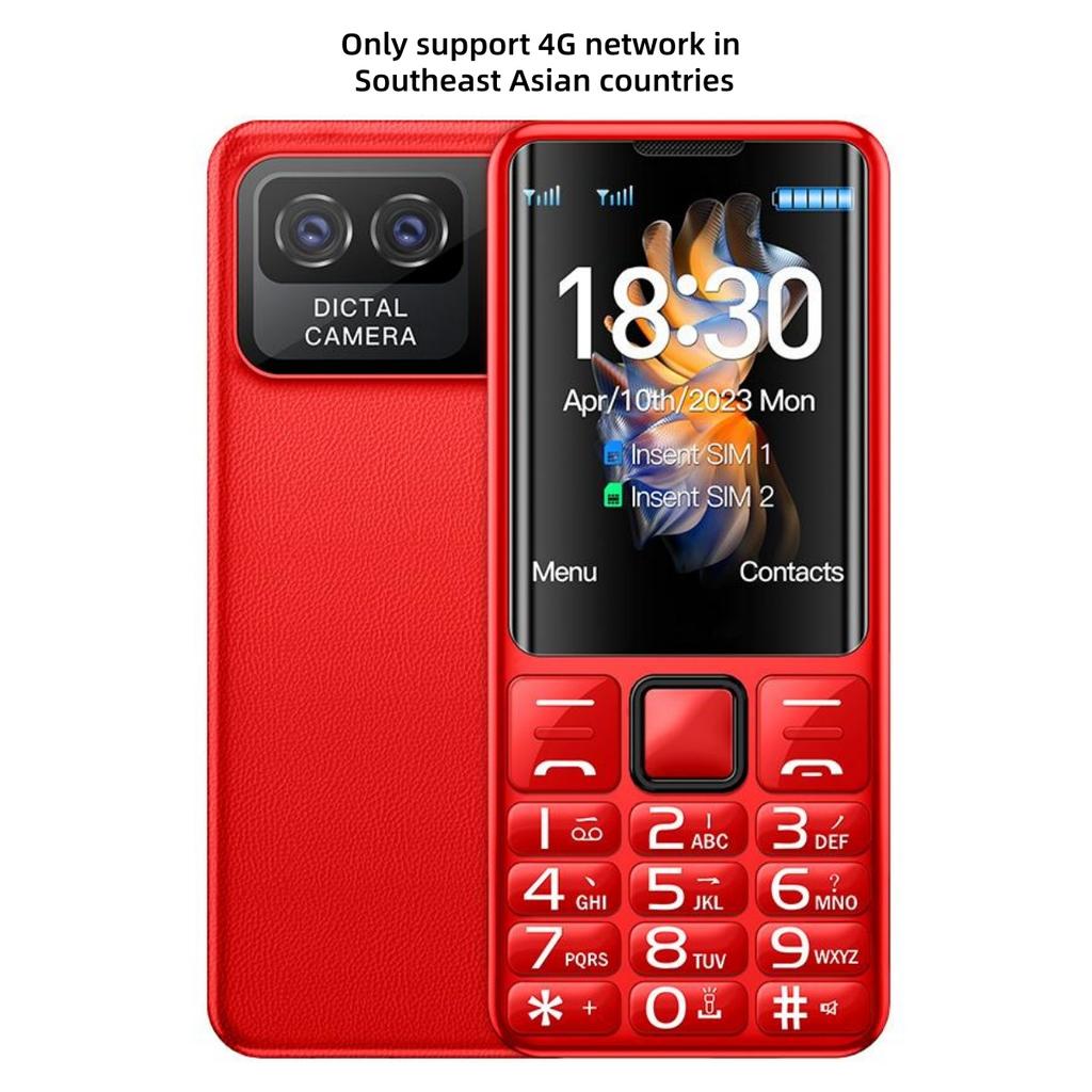 i79(H6) 4G Mini Mobile Phone LTE Button Phone 2.4inches TFT 1500mAh Alarm Music Player Flashlight Dual SIM Feature CellPhone