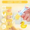 Baby Feeder Needle Dispenser Silicone Kids Feeding Squeeze Safety Dispensing Dropper Nursing Travel Newborn