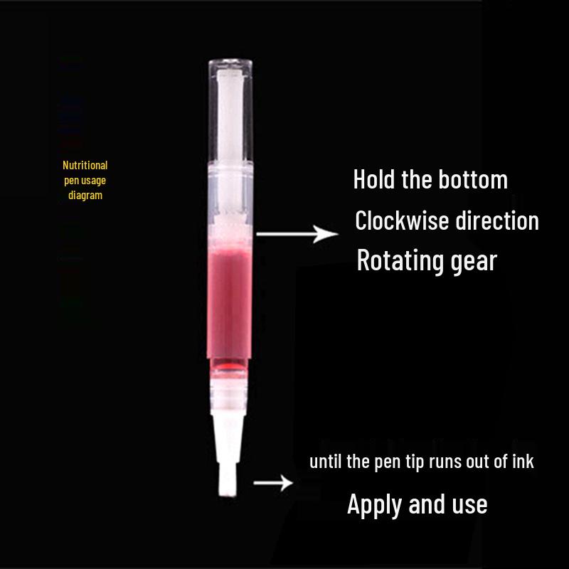 Nail Nutrition Pen & Hangnail Oil - Eco-Friendly Nail Care Twist Pen by N+ Brand