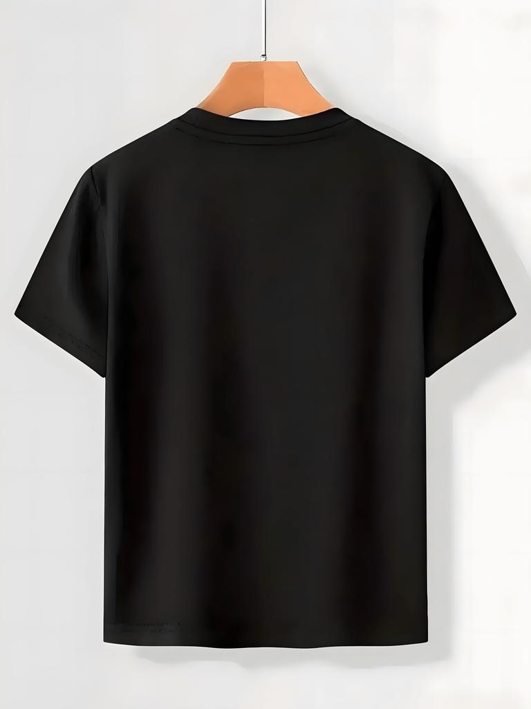 Europäische Größen Kinder Sommer Kurzarm T-Shirt, Cartoon Print Oberteil für Jungen, Mit Süßem Design, Geeignet für Ausflüge und den Alltag