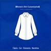 Custom Women's Shirts in Euro-American Cross-border Style
