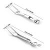 2Pcs Melon Cutter With Ergonomic Grip Baller Fork Fruit Slicer For Safe Watermelon Honeydews Slicing And Dicer Tool