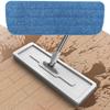 Mop Pad Replacement Wooden Floor Cleaning Cloth Foldable Mop Cloth Replacement for Commercial Bathroom Living Room Hardwood