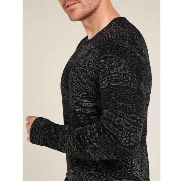 Icebreaker Merino 260 Vertex Snow Guide Long Sleeve Base Layer