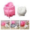 Animal Figurine Silicone Candle Molds Animal Statue Silicone Molds for Epoxy Resin Candle Making Gypsum Decoration