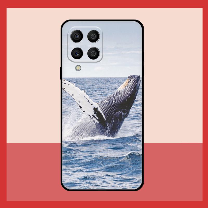 

Blue Whale Case For Samsung Galaxy M31 M21 M13 M33 M53 M15 M35 M55 M16 M36 M56 M12 M32 M52 M14 M34 M54 Samsung M21