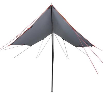 Tarp Grey and Orange 460x305x210 Cm Waterproof