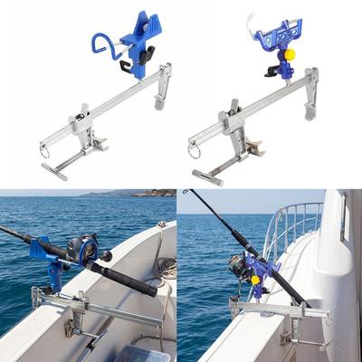 Rustproof Clamp-on Rod Holder Heavy Duty Fishing Bracket Quality Boat Fishing Support Frame  Bridge
