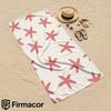 Pink Dotted Starfish Soft Portable Travel Towel Unisex Ultra Lightweight Microfiber Oversized Sand Free Quick Dry Beach Towel