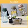 Portable Anti-fall Pc Water Bottle With Filter For Outdoor Sports 850ml And 1200ml
