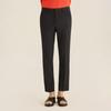 FERRAROMILANO Lightweight Seersack Summer Basic Slacks D/Navy (Am0Gbps20248)