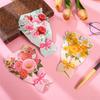 3D Thanks Flowers Postcard Paper Craft Sunflower/Rose/Carnation Flower Bouquet Greeting Card DIY Exquisite Floral Birthday Cards