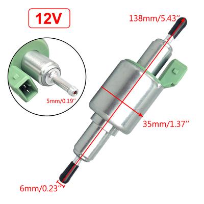 Fuel Pump 12V For 2KW To 6KW For Webasto Eberspacher Heaters For Truck Oil Fuel Pump Air Parking Heater Pulse Metering Pump