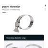 304 Stainless Steel Hose Clamp