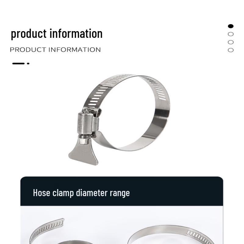304 Stainless Steel Hose Clamp