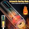 Automatic Telescopic Rotation Male Masturbator Vibration Heated Blowjob Sexmachine Sex Toy for Men Masturbation Cup Pocket Pussy