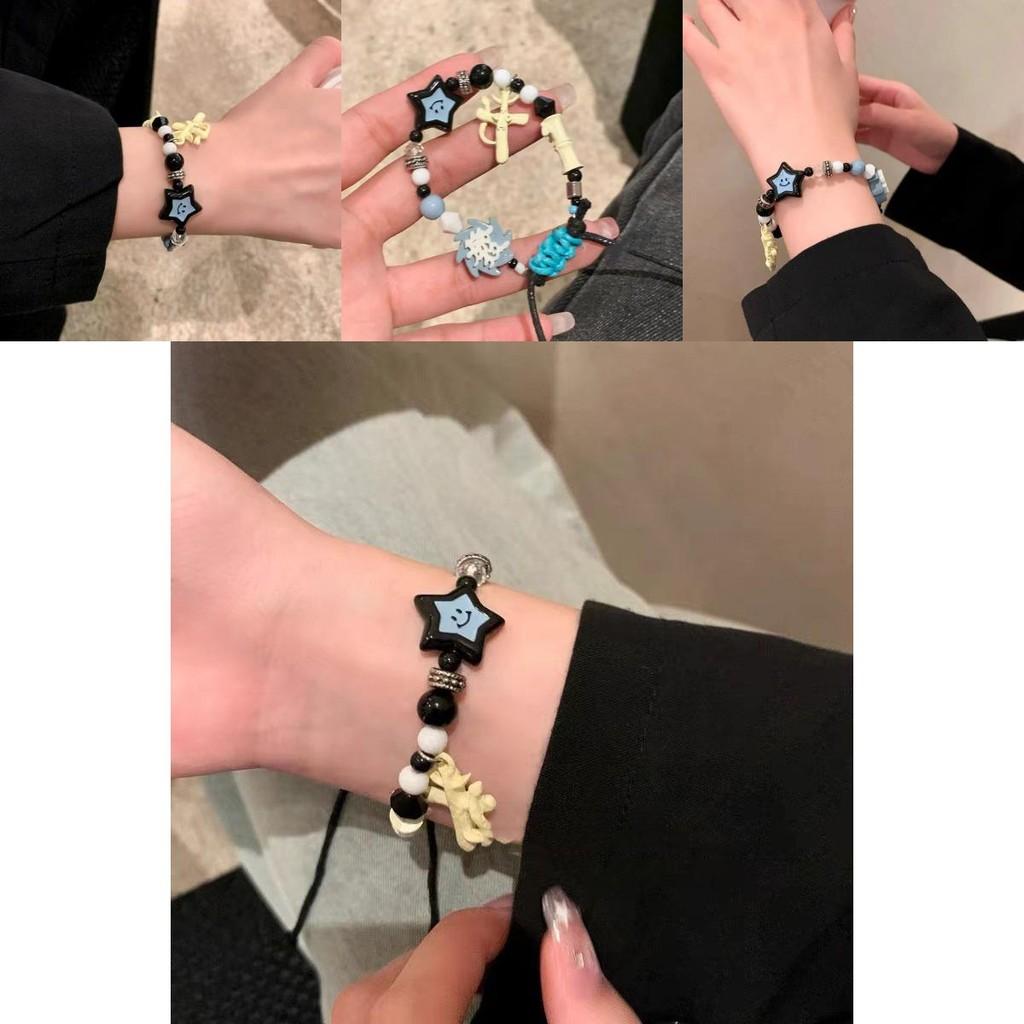 Star Lucky Unisex Bracelet Geometric Design Highend Alloy Jewelry Handcrafted