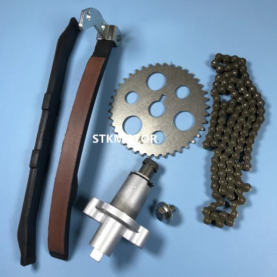 JS250 Jianshe 250CC Timing Chain Tensioner Adjuster Chain Guide Chain Sprocket accessories For JS250 250 ATV Quad Repair Parts